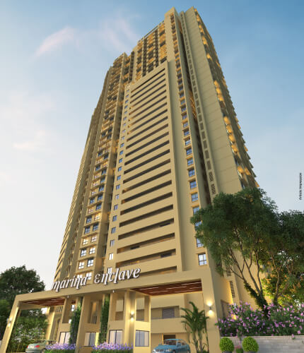 Gurukrupa Group - 2 BHK Flats - Malad West - Marina Enclave Towers Q and R