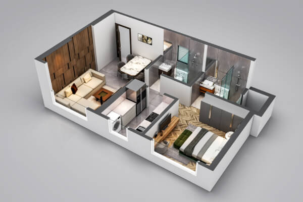 Marina Enclave Towers Q and R - Floor Plan